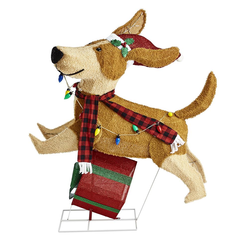 Cachorrinho de Natal Alegre e Saltitante / Decoração