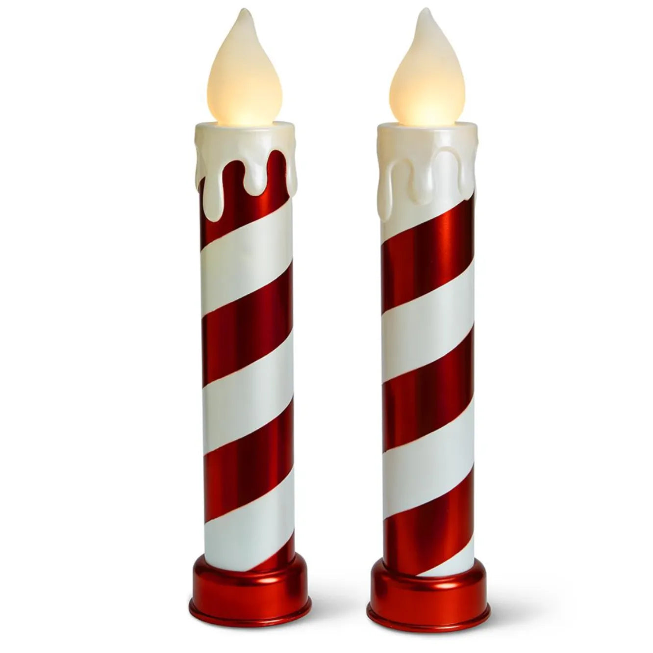 2 Velas Cintilantes de Bastão de Doces / Decoração