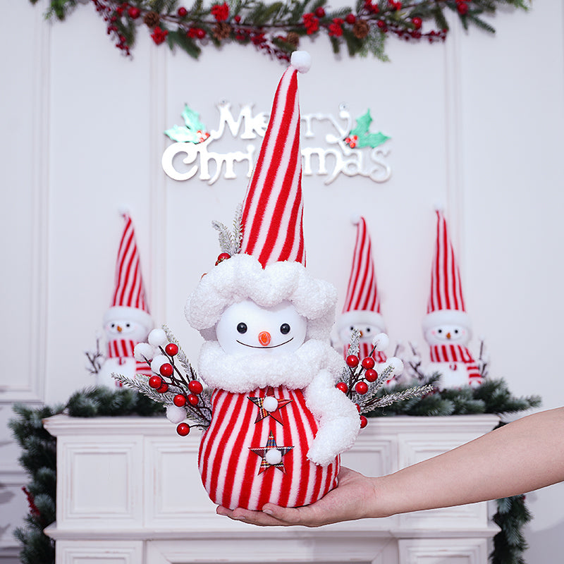 Decoração de Natal - Boneco de Neve para Vitrine | Decoração