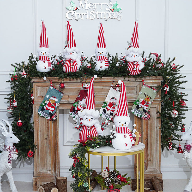 Decoração de Natal - Boneco de Neve para Vitrine | Decoração