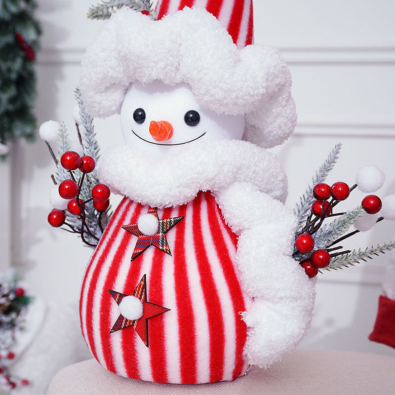 Decoração de Natal - Boneco de Neve para Vitrine | Decoração