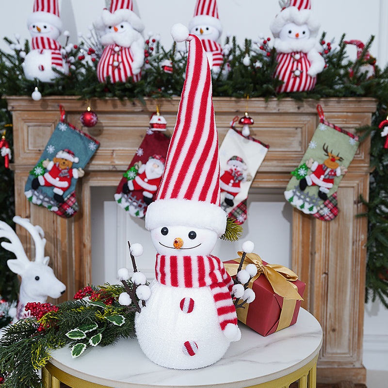 Decoração de Natal - Boneco de Neve para Vitrine | Decoração