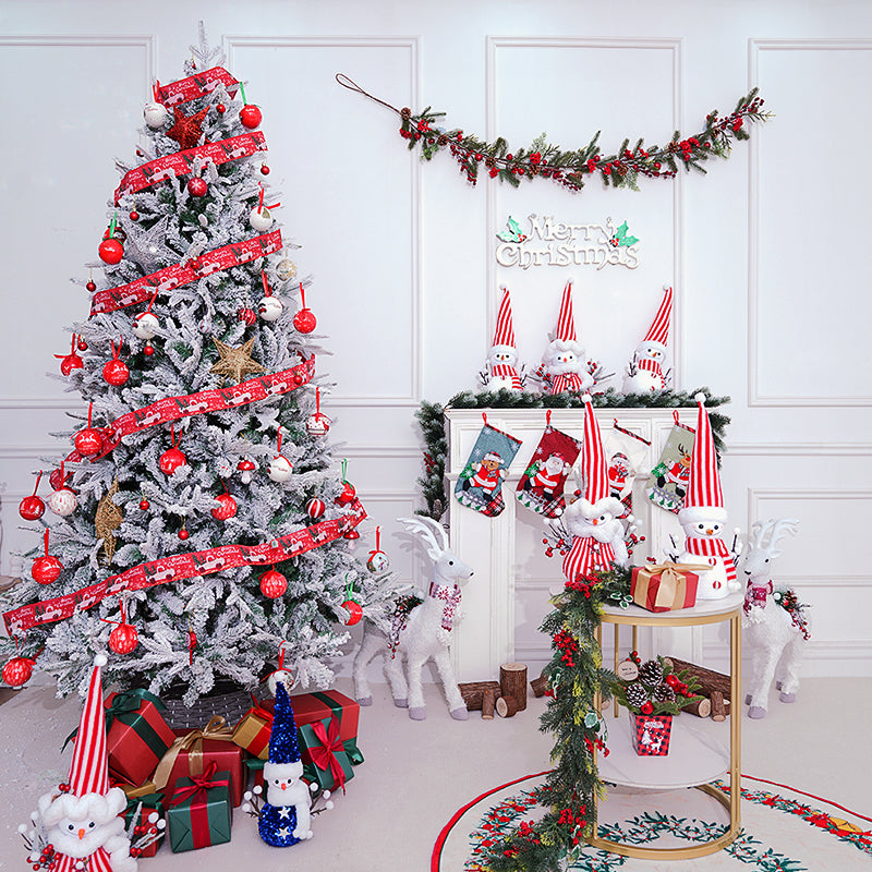 Decoração de Natal - Boneco de Neve para Vitrine | Decoração