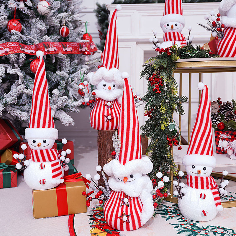 Decoração de Natal - Boneco de Neve para Vitrine | Decoração