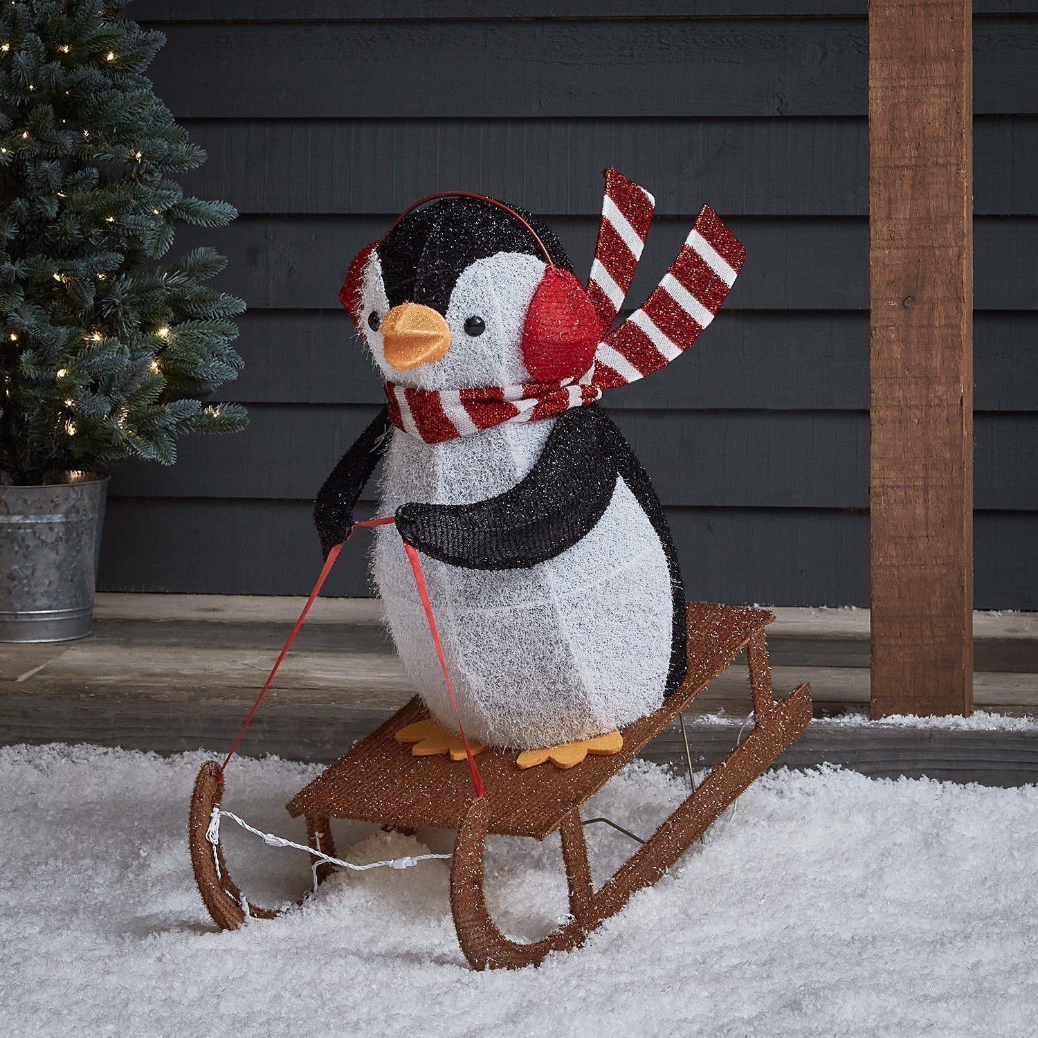 Figura de Natal Pinguim / Decoração