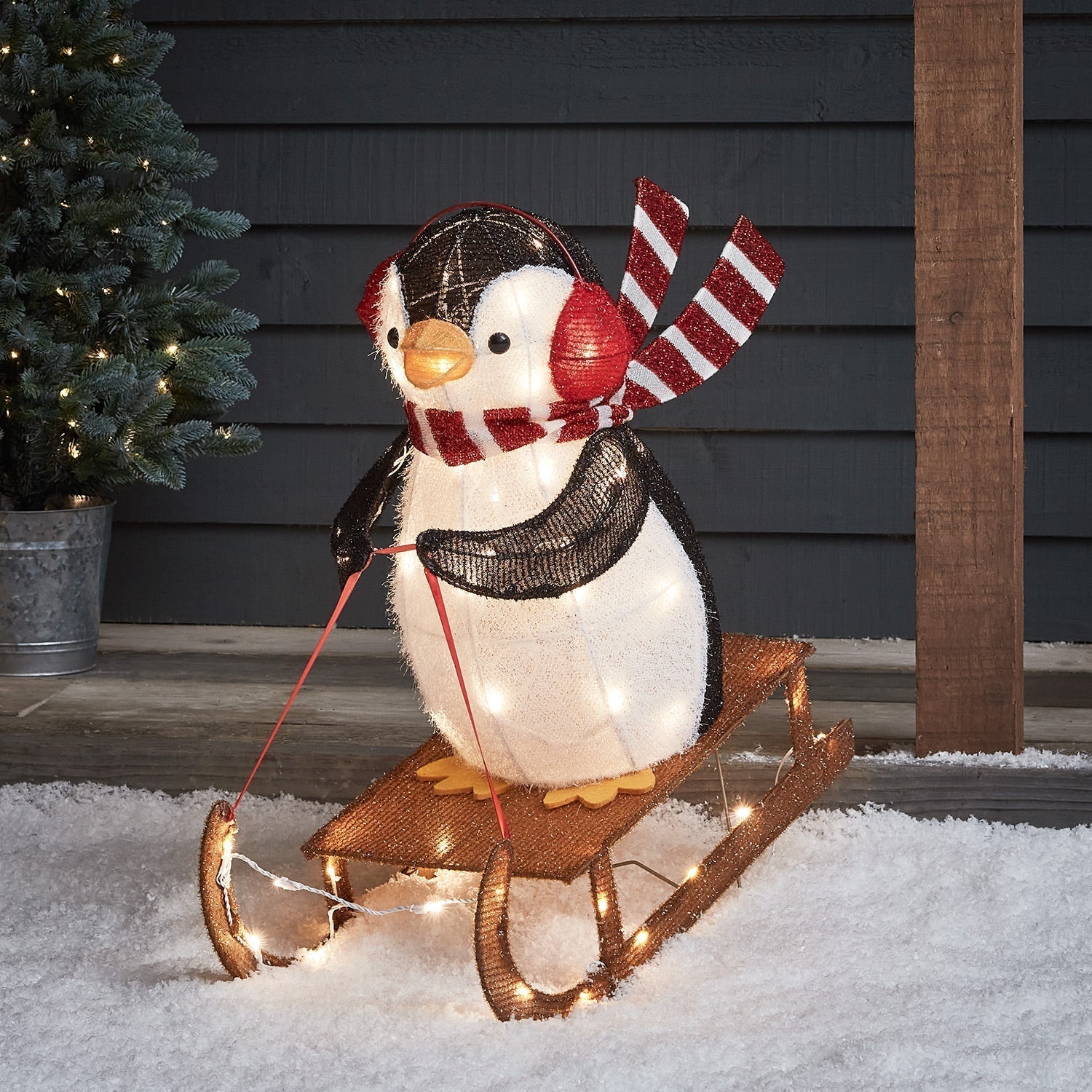 Figura de Natal Pinguim / Decoração
