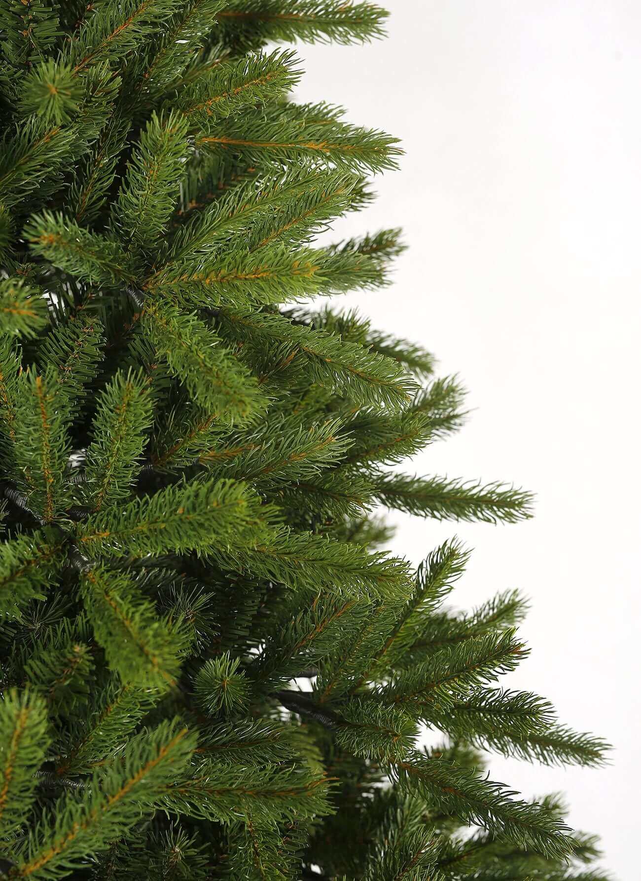 Árvore de Natal Artificial King Fraser Fir com 750 Luzes LED Branco Quente