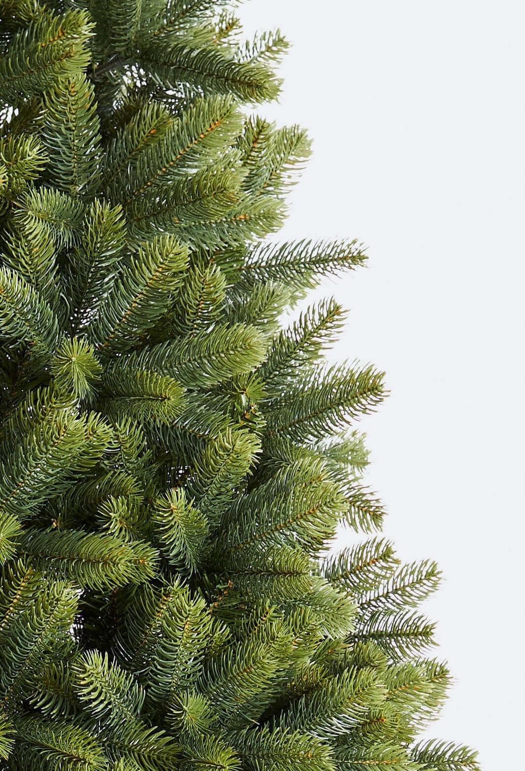 Árvore de Natal Artificial Royal Fir com 1000 Luzes LED Branco Quente e Multicoloridas
